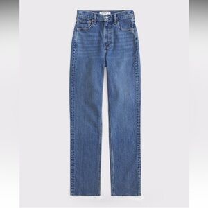 Abercrombie Ultra High Rise 90s Straight Jean